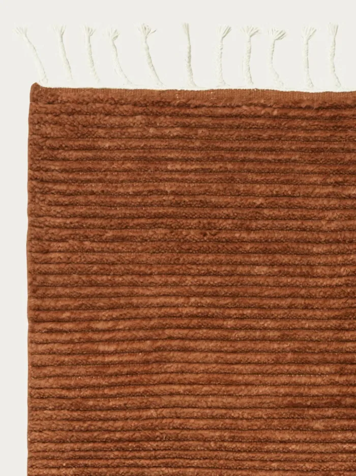 Saffron Hand-Tufted Wool Rug - Image 5