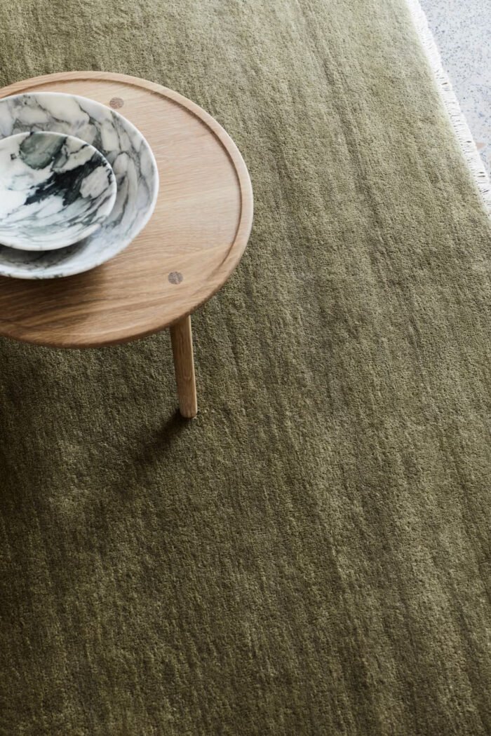Amber Hand-Tufted Wool Rug