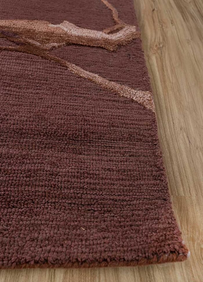 Aariz Burnt Ruby Rug - Image 4