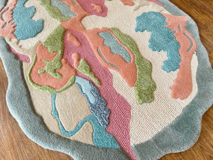 Abstract Pastel Irregular Shapes - Image 2